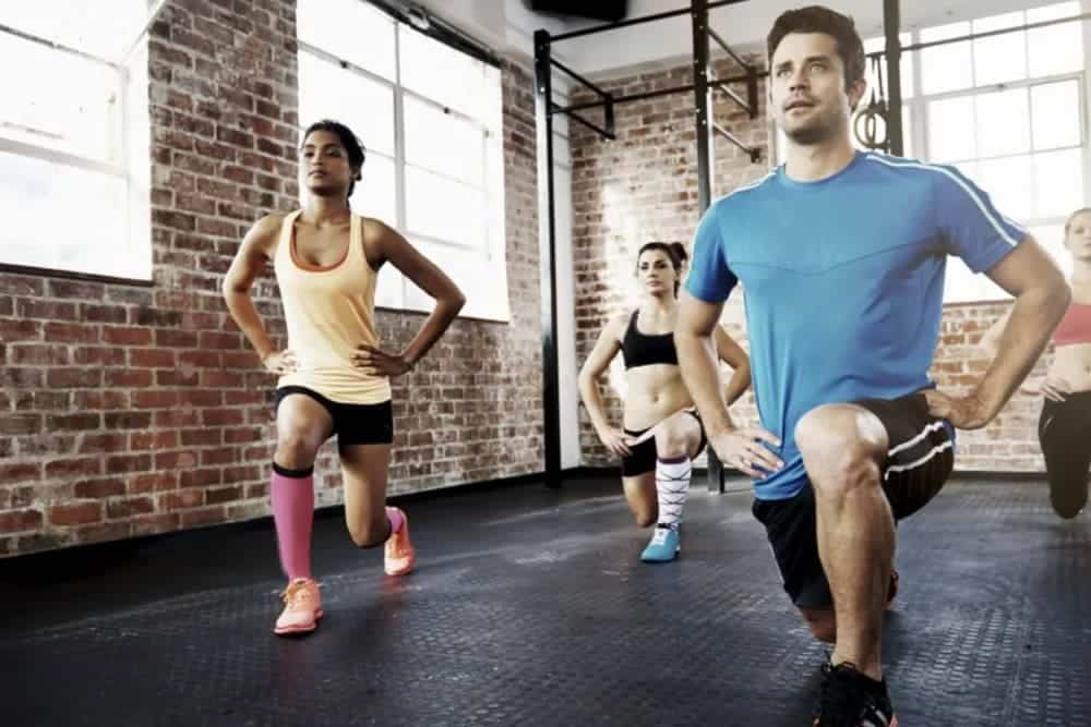 Ejercicios de GAP en el gimnasio